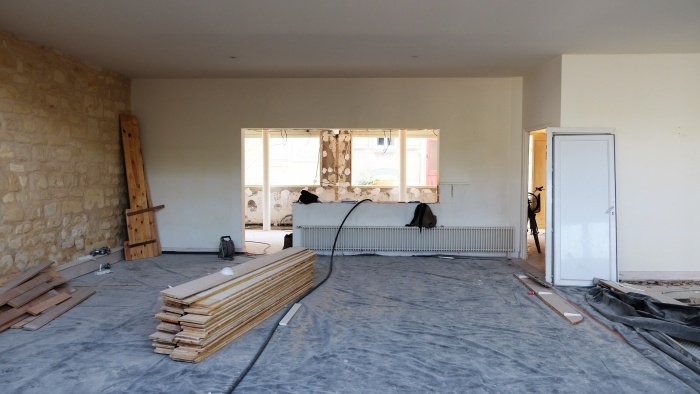 Maison P : Chantier 2