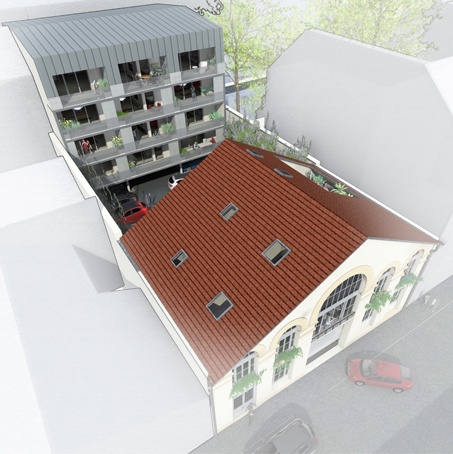 R�habilitation et construction de 15 logements en centre ville : pers globale 18 02 02