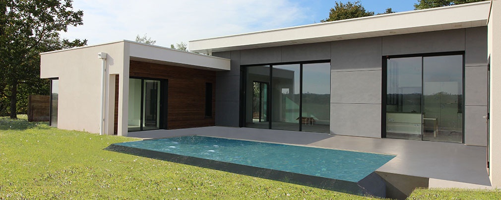 Maison contemporaine   toits terrasses avec un mix bton - bois - composite : image_projet_mini_102553