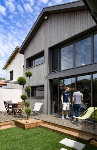 TRANSFORMATION D�UNE MAISON � TALENCE : Plus Architectes Talence LAFON 092018