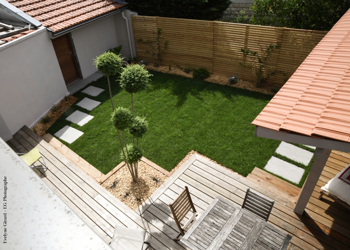 TRANSFORMATION D�UNE MAISON � TALENCE