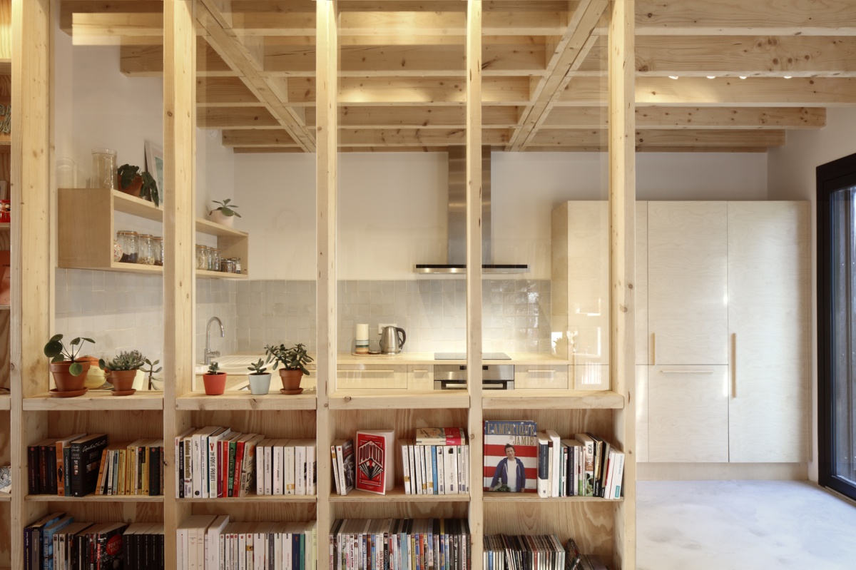 Sur�l�vation d'une maison : renovation echoppe bordeaux (2)