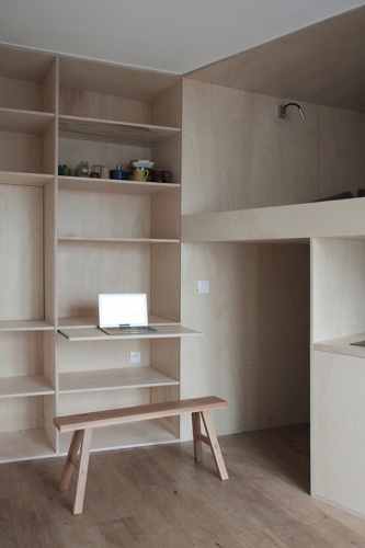 Am�nagement d'un studio � Paris : 03