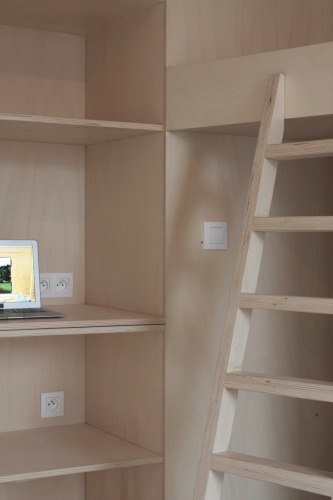 Am�nagement d'un studio � Paris : 05