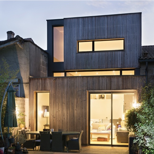 Sur�l�vation d'une Echoppe Bordelaise Quartier St Gen�s : image_projet_mini_110094