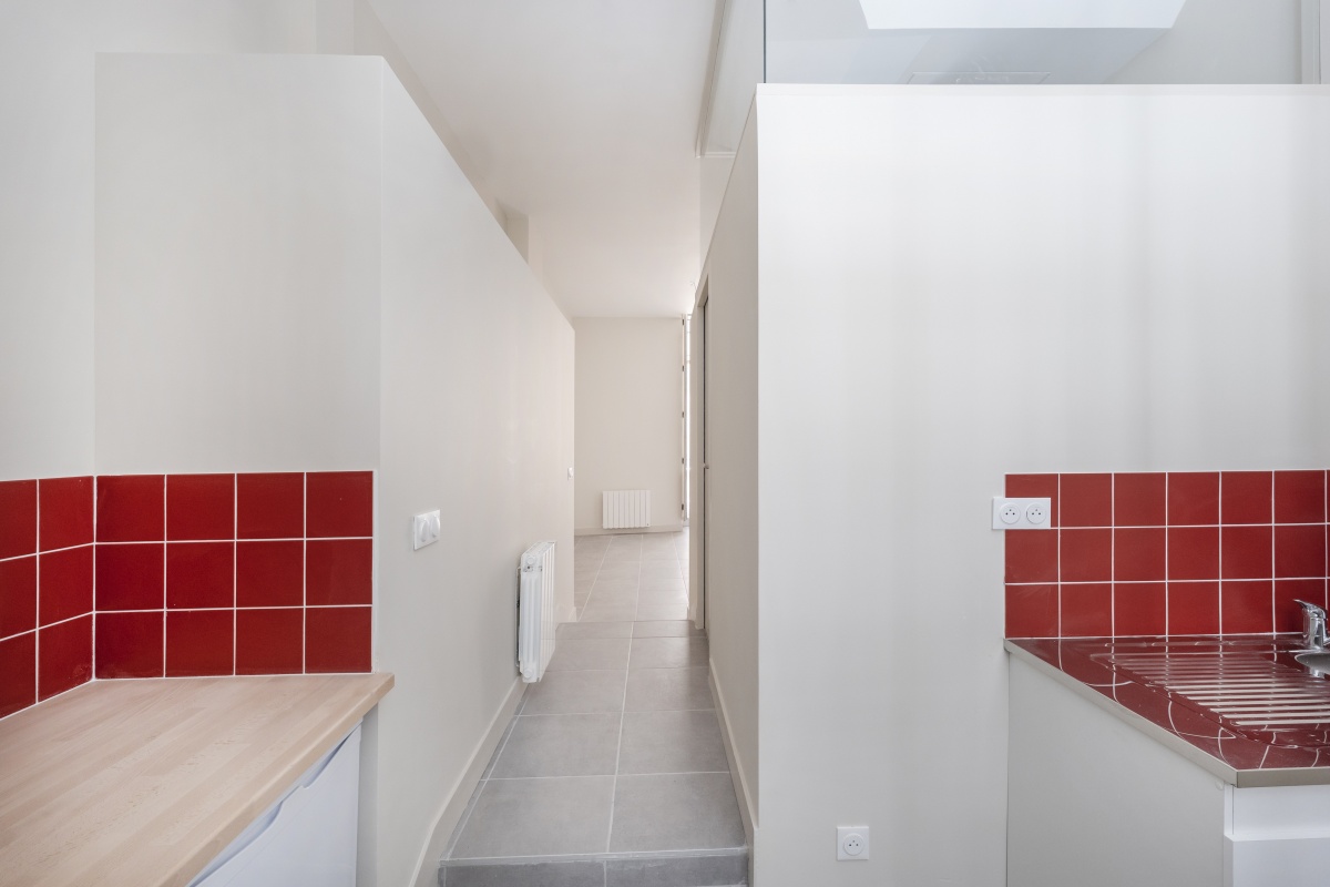 R�am�nagement de 3 appartements dans un immeuble ancien / T1 : Photo 499