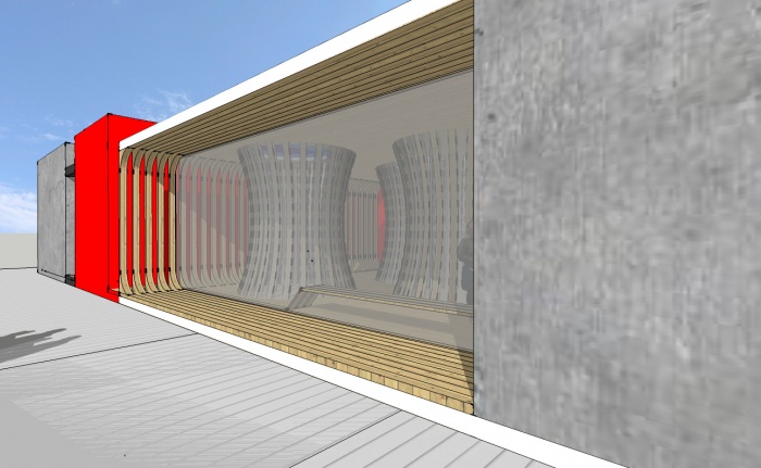 Centre de Bien Etre : vue fa�ade 3