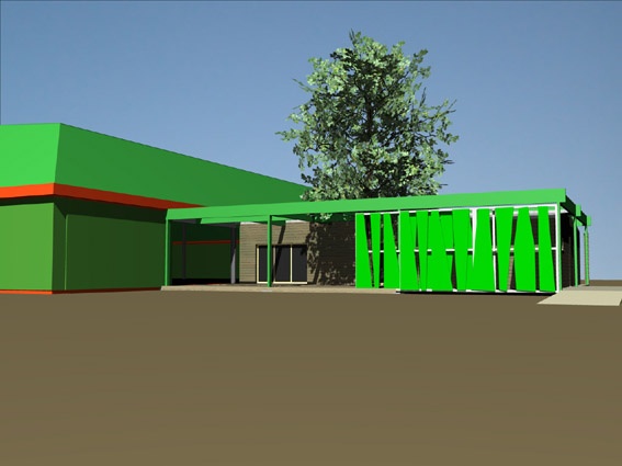 Club House, tennis club du Pian-M�doc : 724