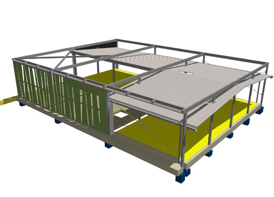 Club House, tennis club du Pian-M�doc : 1