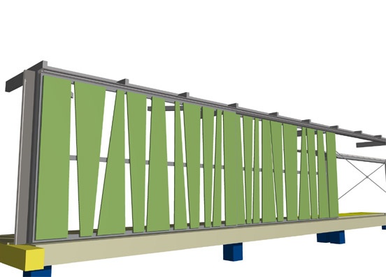 Club House, tennis club du Pian-M�doc : DETAILS PORTES COULISSANTES