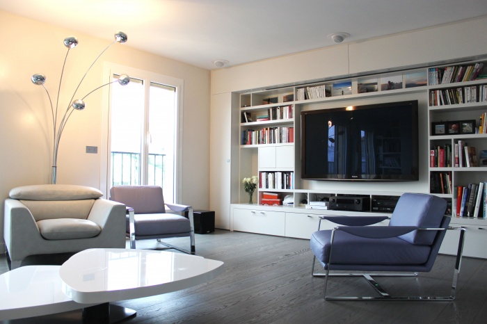 un triplex � Paris : salon 1