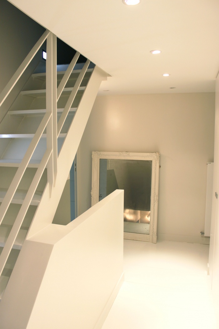 un triplex � Paris : escalier
