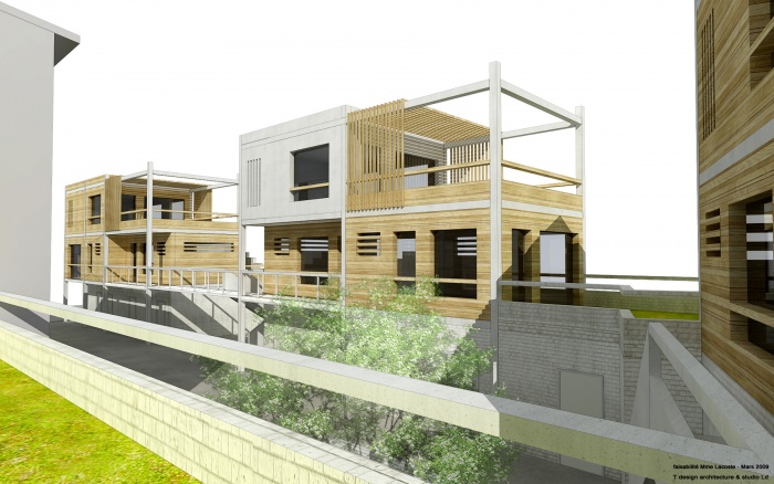 3 maisons de ville � Vanves : vue_03 copie