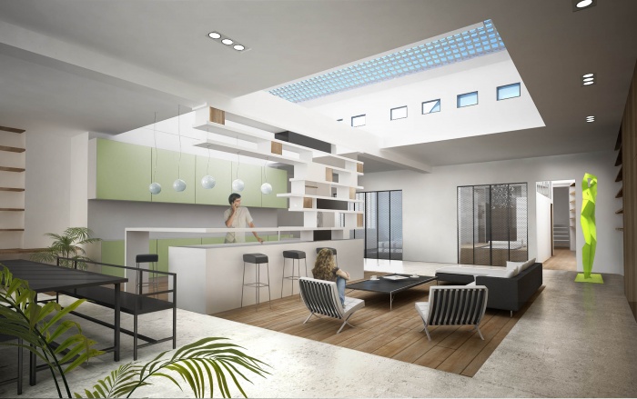 R�habilitation d'une galerie d'art en loft : image_projet_mini_33906