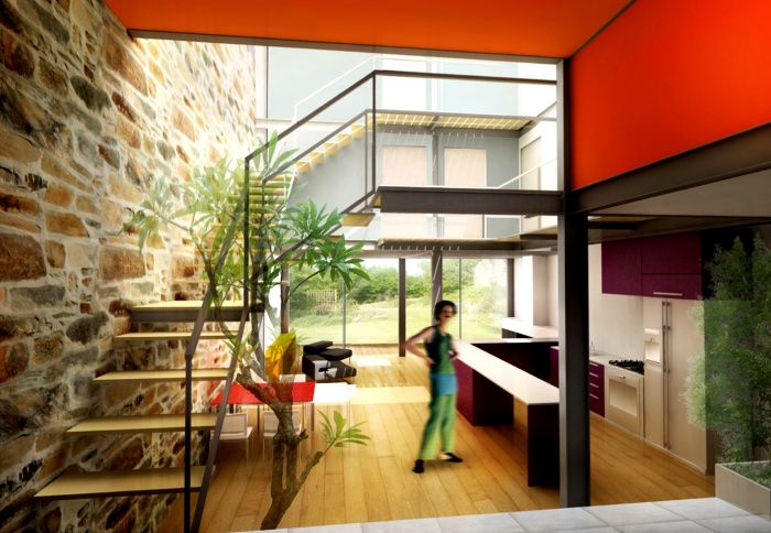 Echoppe bordelaise : entr�e