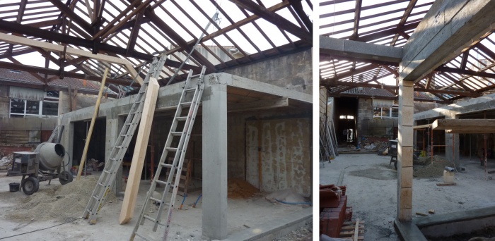 Hangar r�habilit� en maison familiale : �l�vation hangar copie