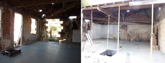 Hangar r�habilit� en maison familiale : echoppe 2