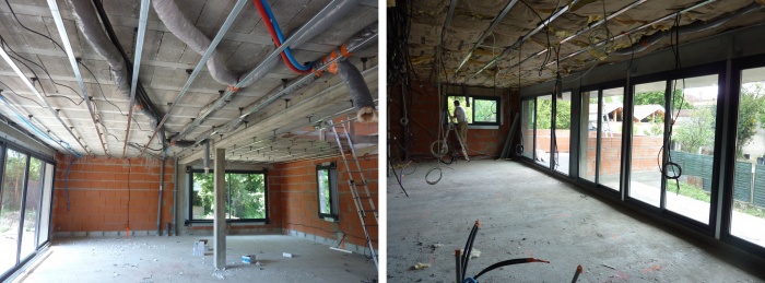 Maison contemporaine basse consommation : Les int�rieurs copie