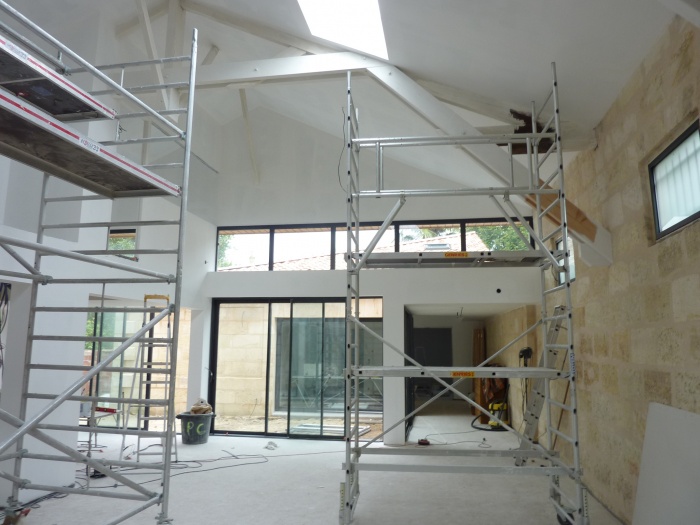 Hangar r�habilit� en maison familiale