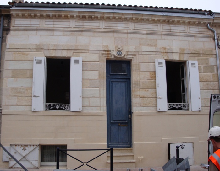 ECHOPPE GRIFFAULT : FACADE SUR RUE APR�S TRAVAUX