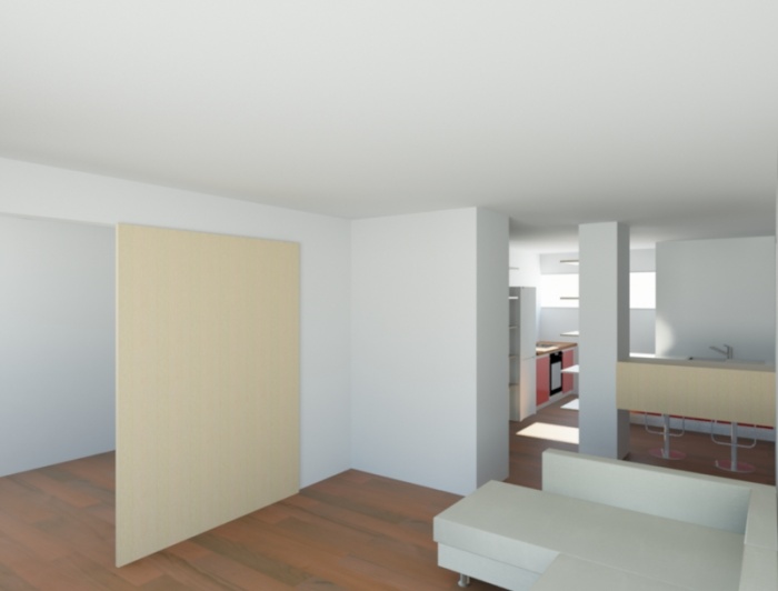 APPARTEMENT HAUT BRION : VUE S�JOUR