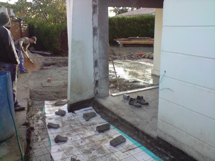 extension sur Caud�ran : ouverture du garage