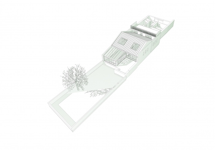 Loft avec Piscine Int�rieur : pers 1