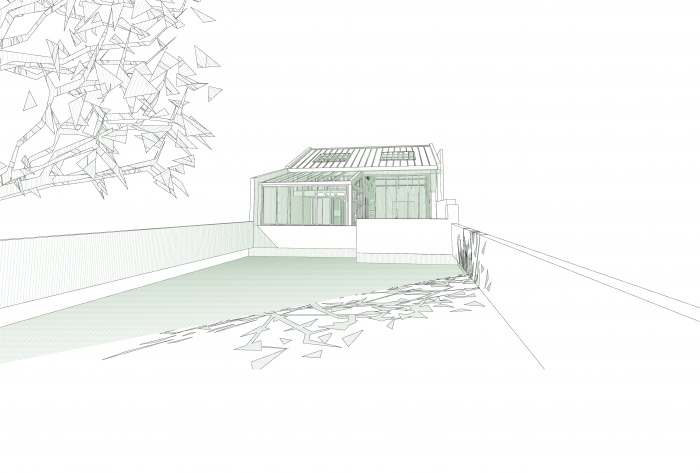 Loft avec Piscine Int�rieur : pers 4