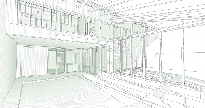 Loft avec Piscine Int�rieur : pers 5