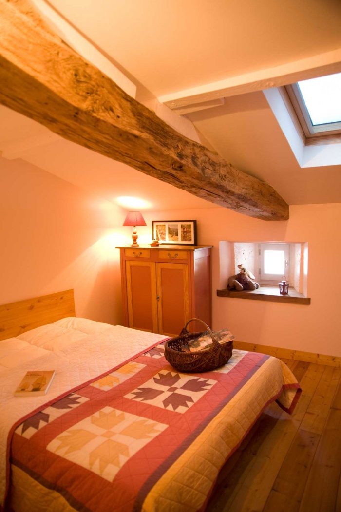 R�novation d'une Ferme Charentaise : chambre-2-a