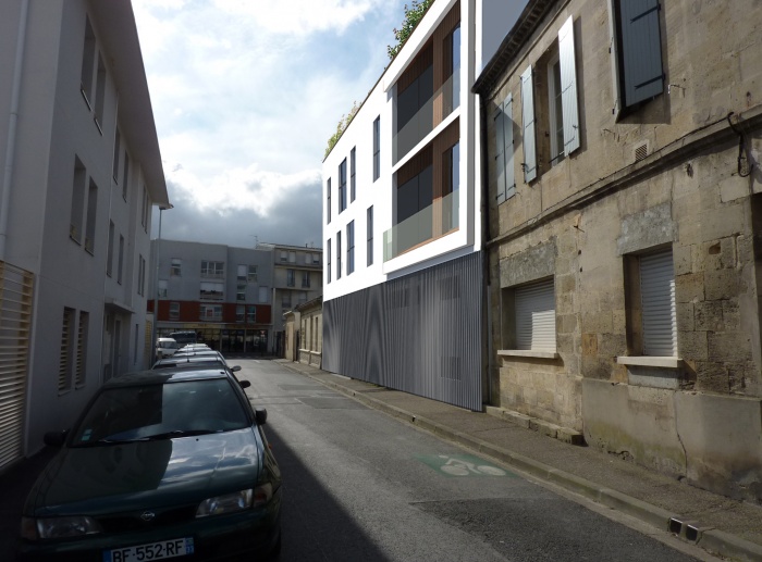 Immeuble BBC � Begles : insertion 02