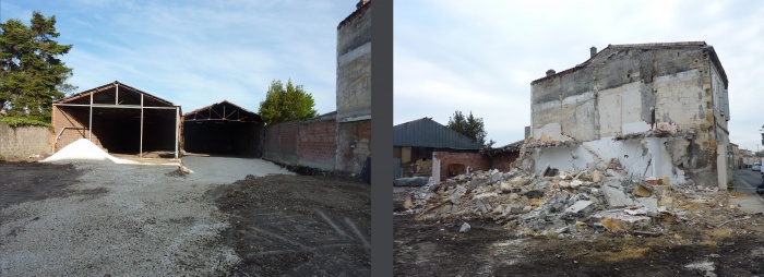 Immeuble BBC � Begles : D�construction de l'existant