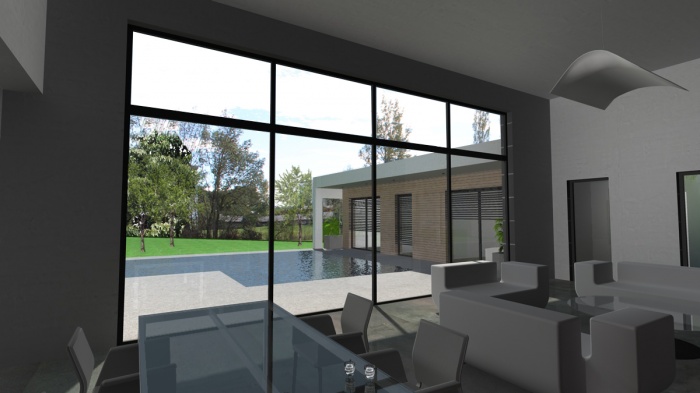 Maison contemporaine RT2012 à toit terrasse : toulouse-maison-contemporaine-toit-terrasse-7
