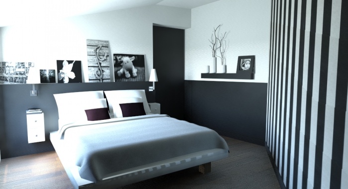 am�nagement d'un petit appartement sous combles