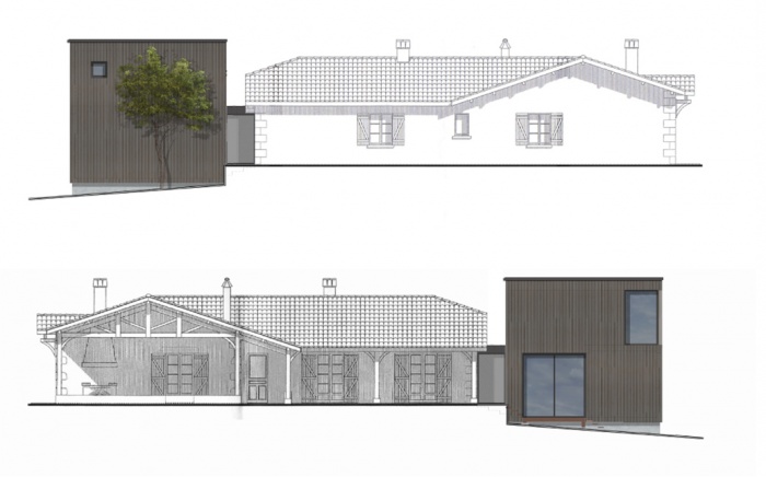 Maison-Belv�d�re : Fa�ades