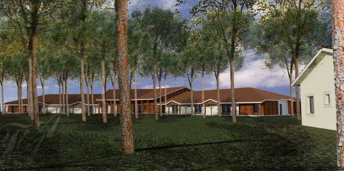 H�tel 2* de 28 chambres + maison de gardien : b 2