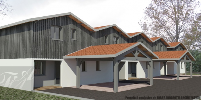 5 maisons individuelles group�es : s4