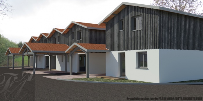 5 maisons individuelles group�es : s5