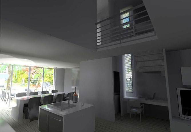 Maison Jean JAURES : Vue sur s�jour