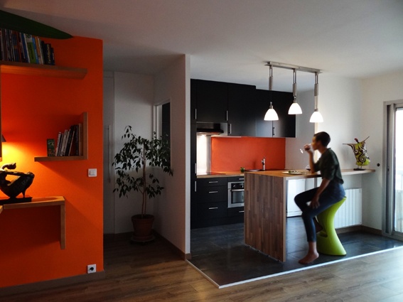 Ouverture cuisine sur sjour