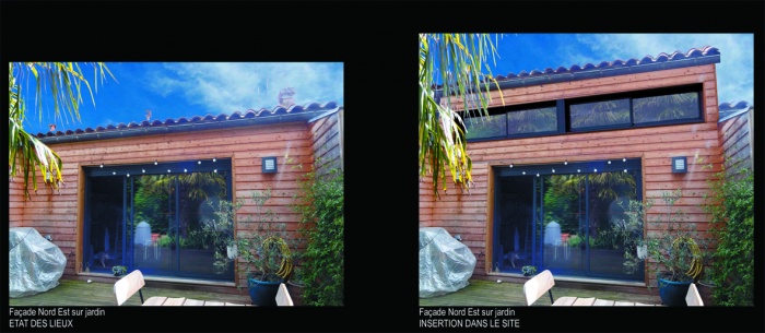 Extension d'une �choppe bordelaise