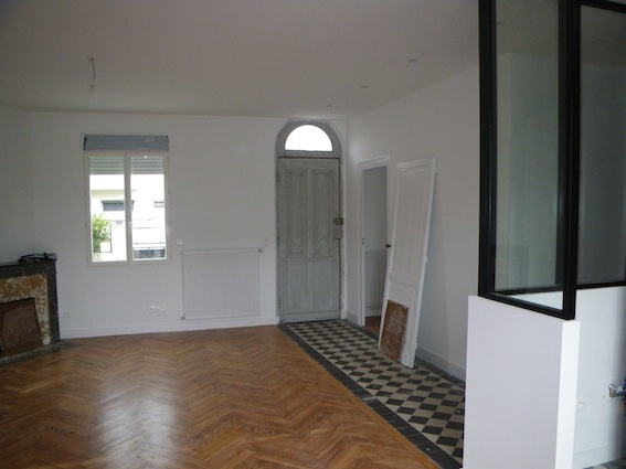 R�novation �choppe W : Restitution des sols d'origine