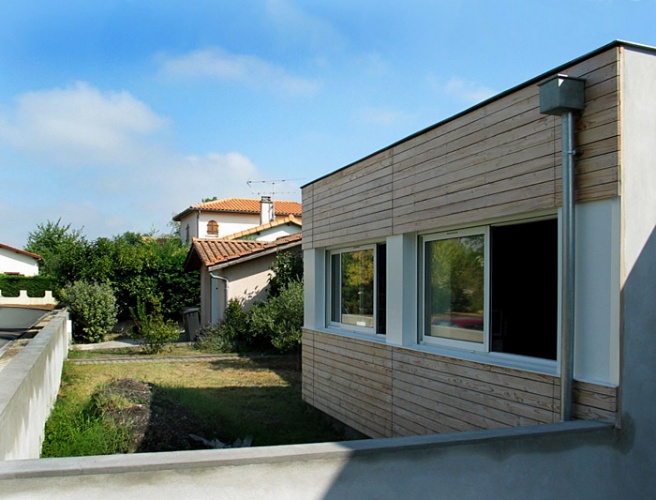 Extension d'une maison pavillonnaire