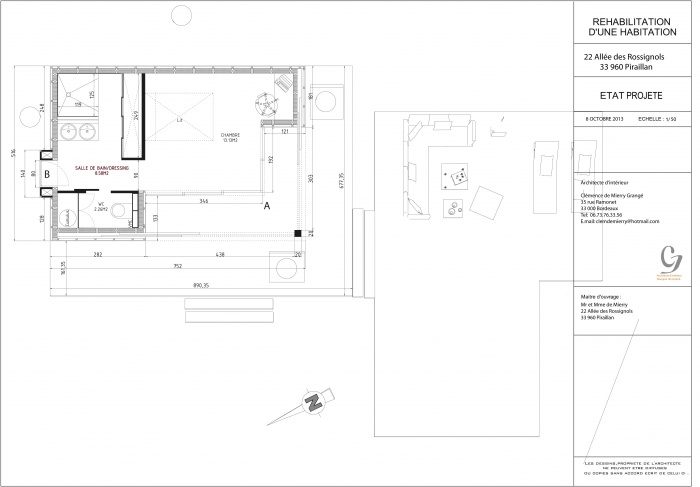 Cabane au fond du jardin : Plan Projet