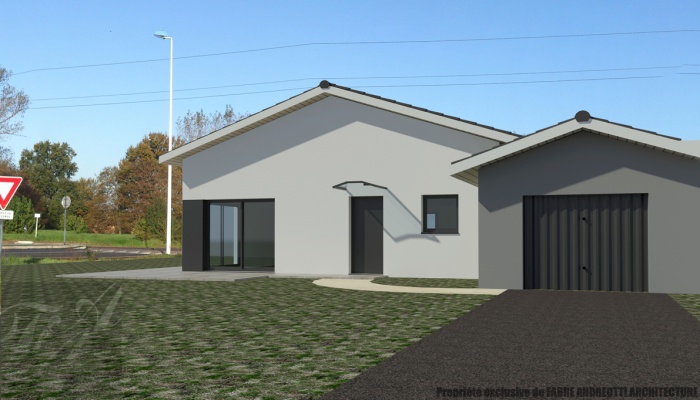 Maison individuelle T5 - 100 m�