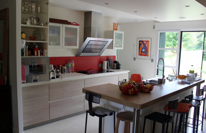 R�habilitation et extension d'une maison individuelle : 005