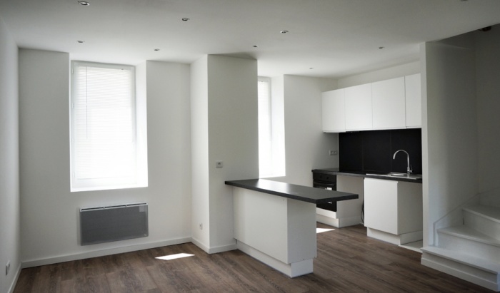 R�novation et sur�l�vation de deux maisons mitoyennes