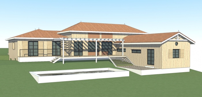 R�habilitation et extension d'une maison individuelle : 1 copy