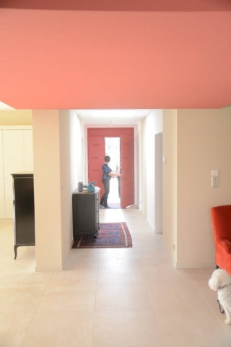 Construction d'une maison contemporaine � Can�jan : 09