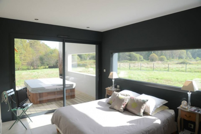 Construction d'une maison contemporaine � Can�jan : 13